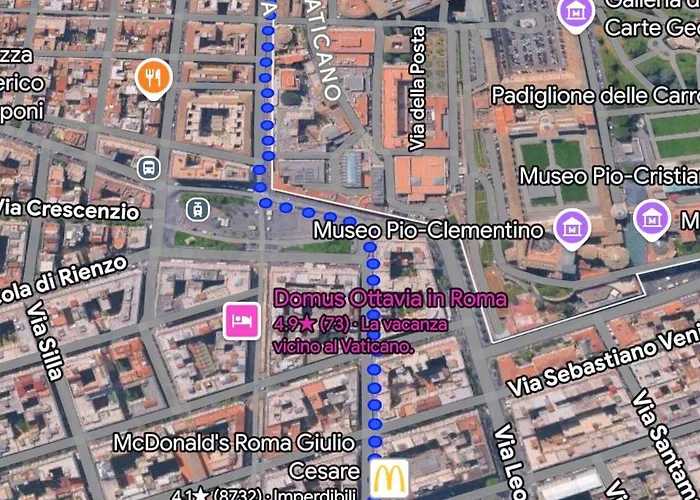 Апартаменты Large Family - 100 Smq - 2 Bathrooms - 5 Min Vatican & Metro